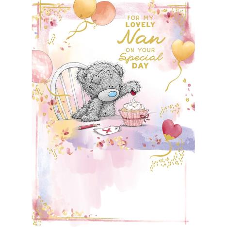 Lovely Nan Me to You Bear Birthday Card